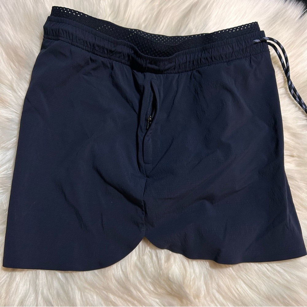 #0235 Athleta Navy Blue Creat Skort with Drawstring Think Waistband-8 - Picture 3 of 5